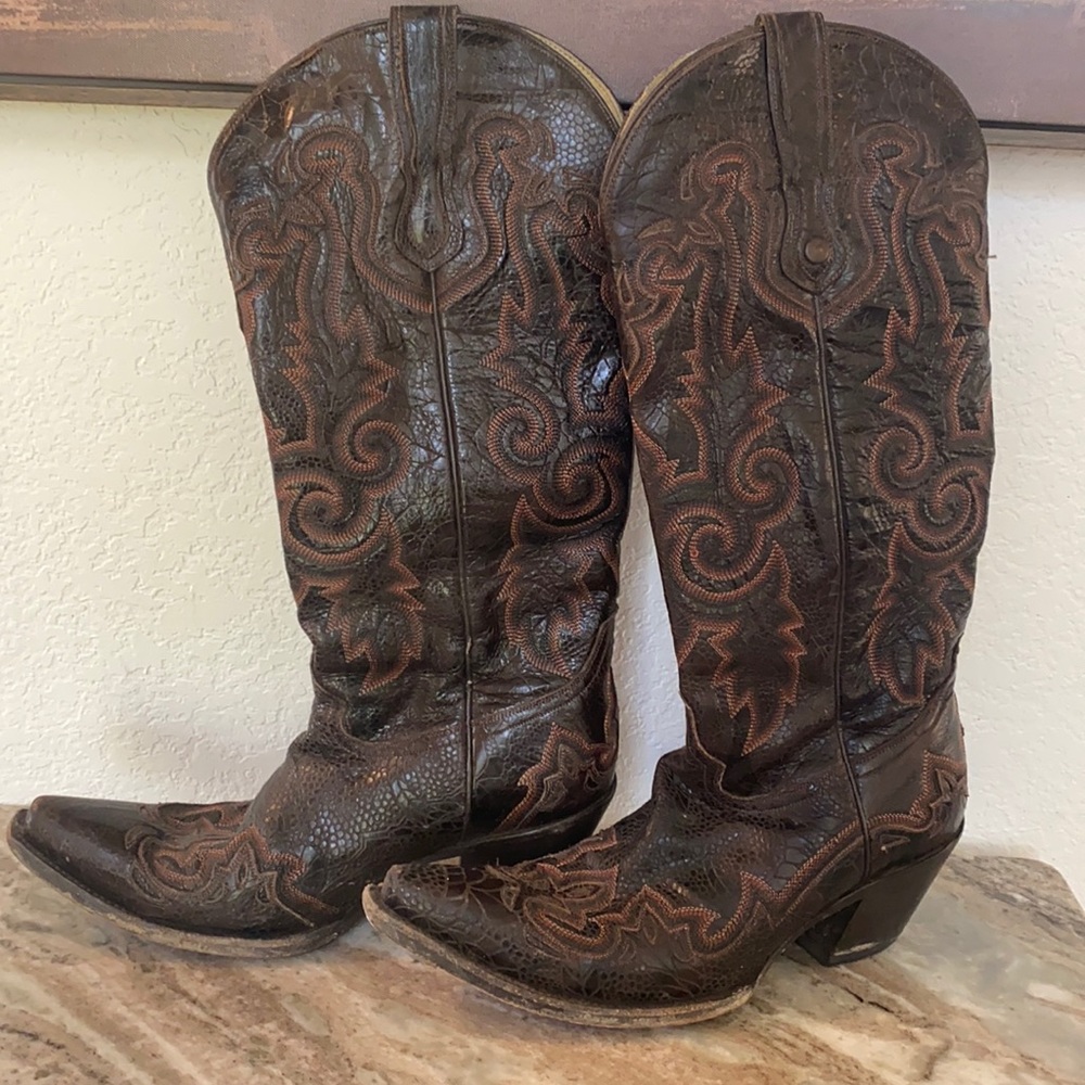 Tall (to the knee) Corral cowboy boots